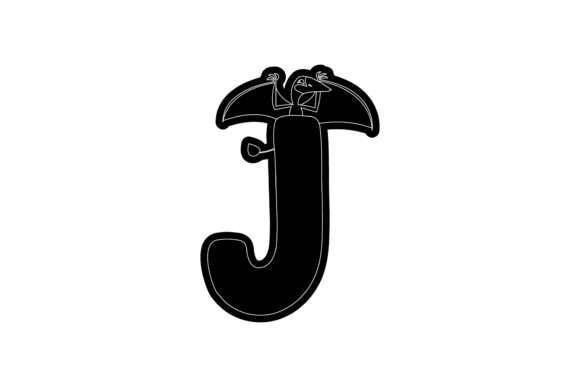 Download Dinosaur Alphabet Graphic Black Style - Style Collection