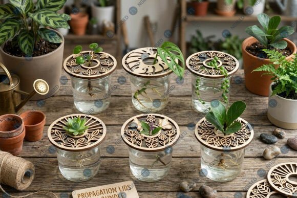 Download Plant Propagation Lid SVG Bundle - Bundle Collection