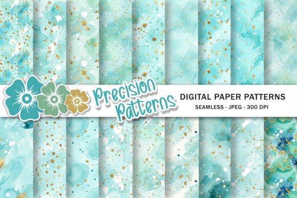 Download Aqua Turquoise Watercolor Background - Watercolor background Collection