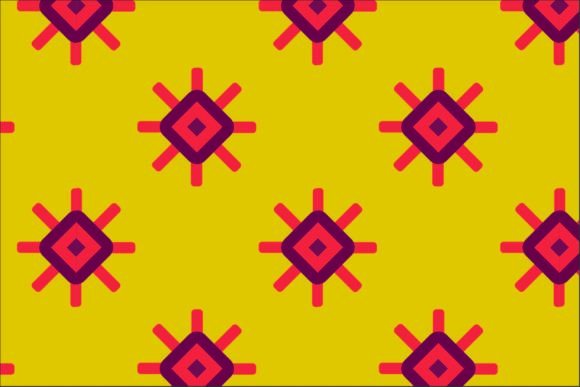 Download Geometric Random Star Flower, Background - Geometric Collection
