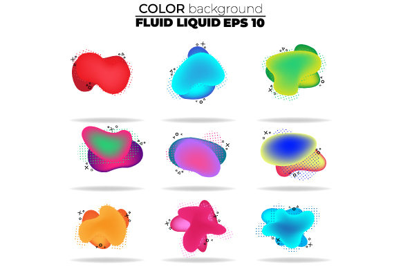 Download Set of Abstract Modern Graphic Elements - Set Collection