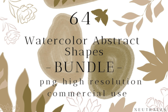 Download Boho PNG Clipart Abstract Shapes Bundle - Bundle Collection