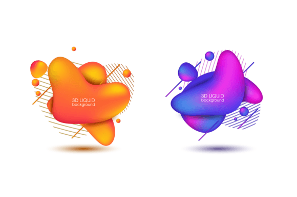 Download Set of Abstract Modern Graphic Elements - Set Collection