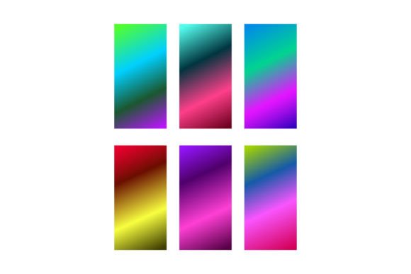 Download Set of Colorful Gradient Background Art - Set Collection