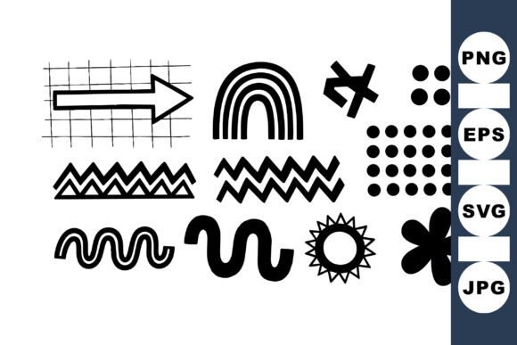 Download Abstract Shapes Clipart Set - Set Collection