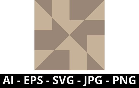 Download Minimal Geometric Pattern in Beige and B - Geometric Collection