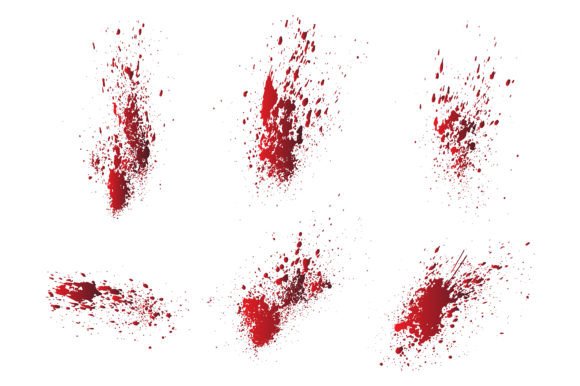 Download Blood Splat Horror Paint Vector - Paint Collection