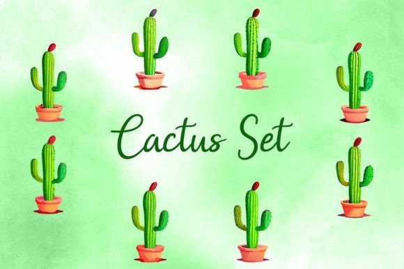 Download Cactus Set - Set Collection