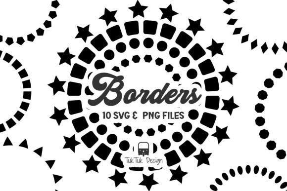 Download Geometric Shape Circle Frame SVG PNG Set - Set Collection