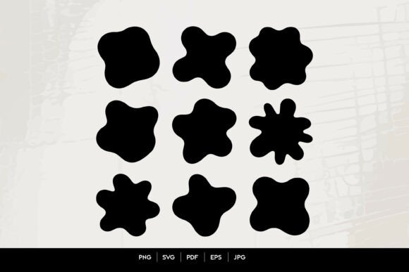 Download Abstract Organic Blob Shapes Set - Set Collection