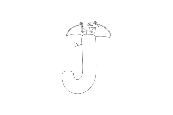 Download Dinosaur Alphabet Graphic Outline Style - Style Collection