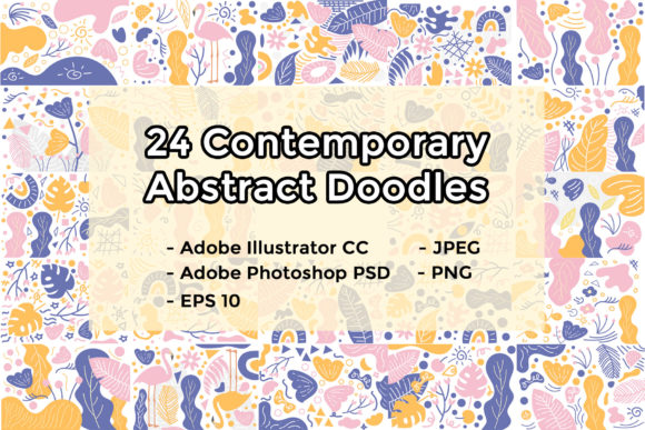 Download 24 Contemporary Abstract Bundles - Bundle Collection