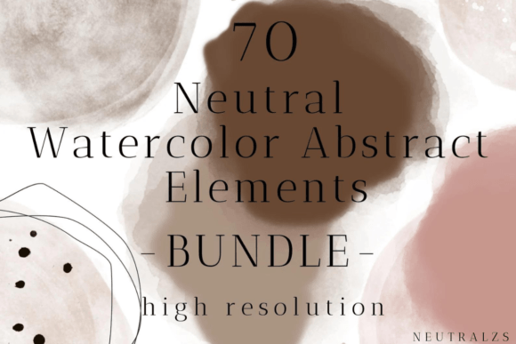 Download Neutral Abstract Shapes PNG Bundle - Bundle Collection